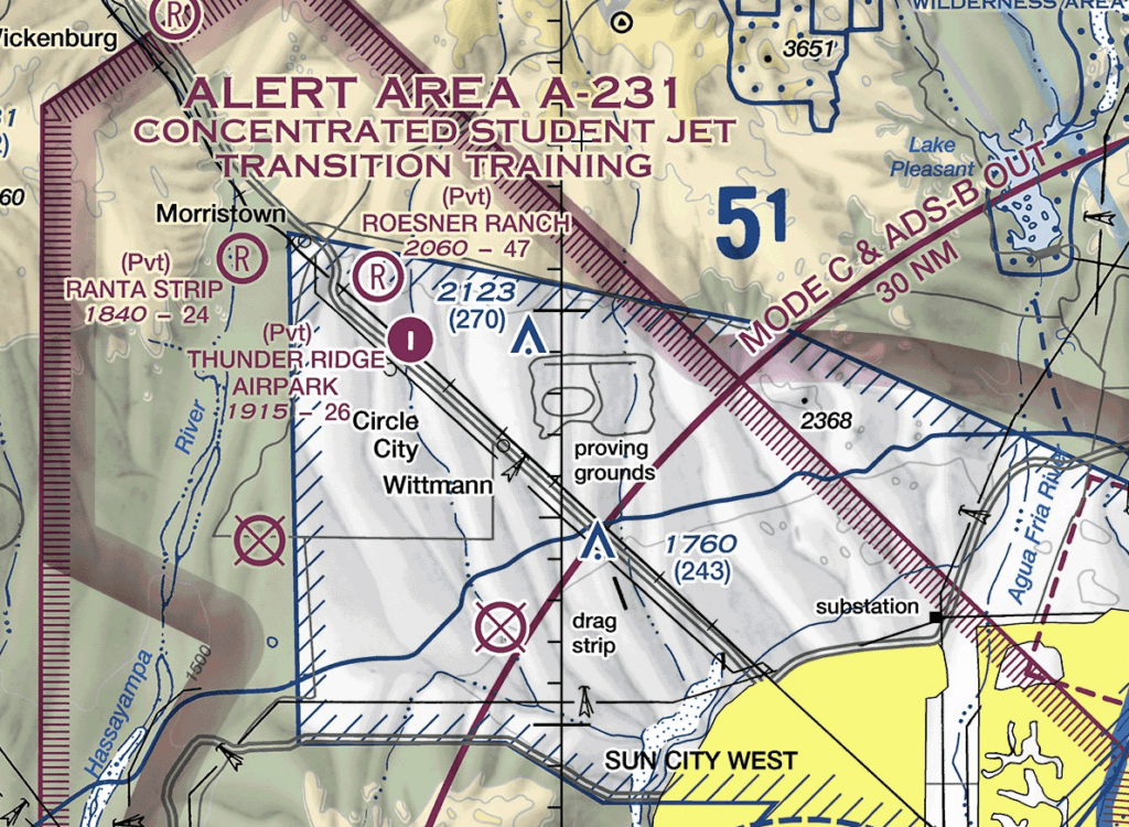 Special Use Airspace USPPA